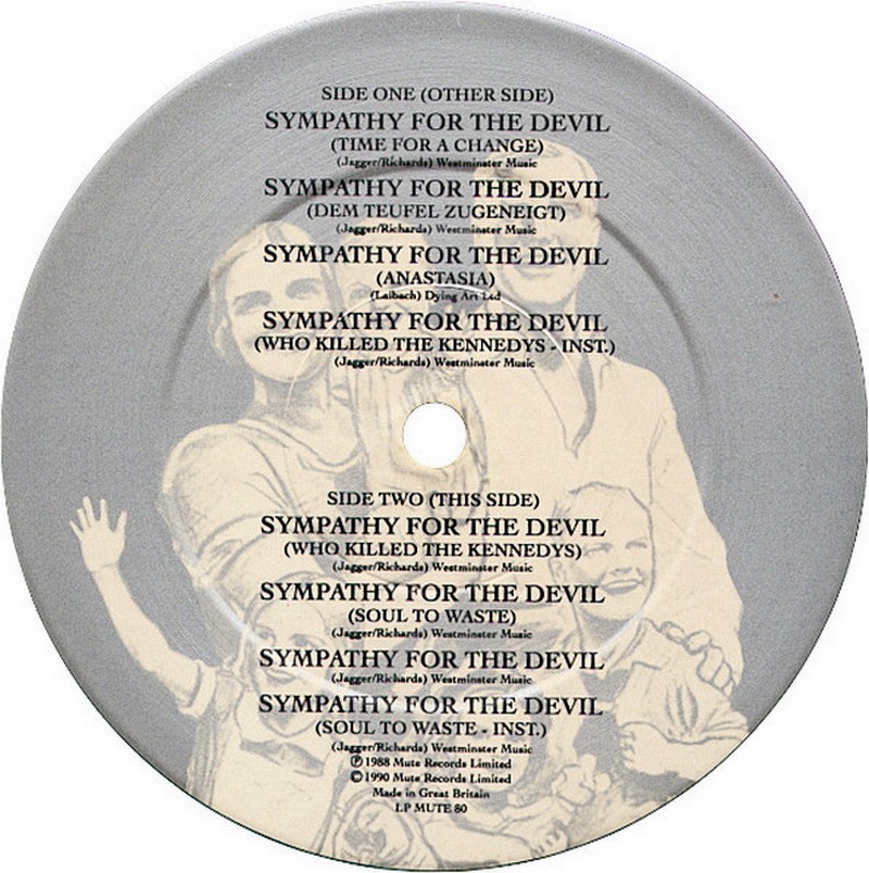 Laibach 1990 Sympathy for the Devil vinil 2