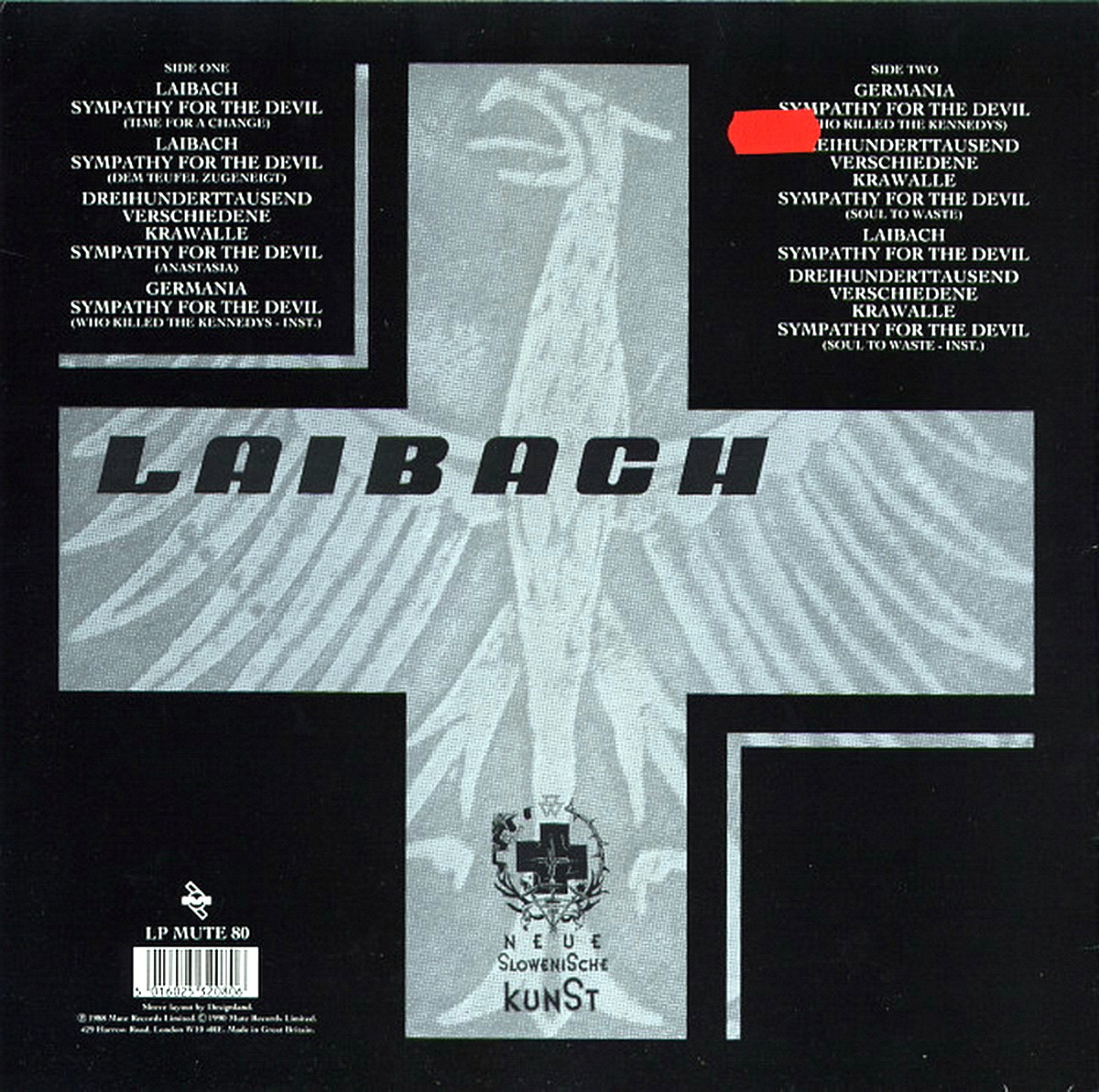Laibach 1990 Sympathy for the Devil b