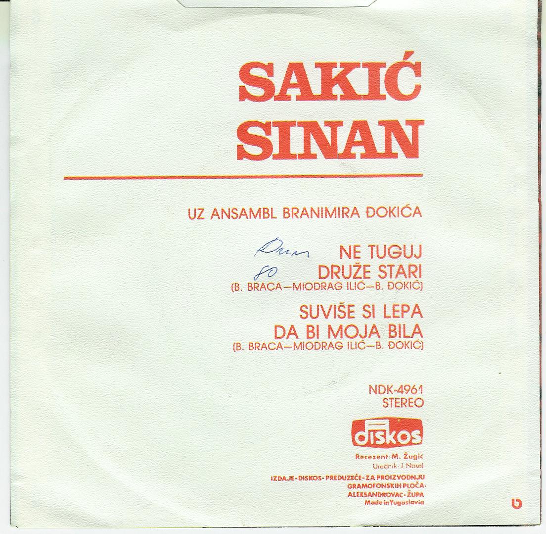 Sinan Sakic 1980 NDK 4961 zs 1