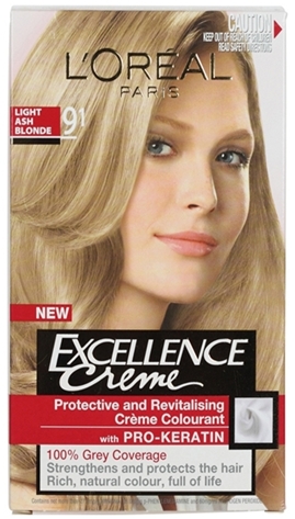 excellence Creme Light Ash Blonde Test