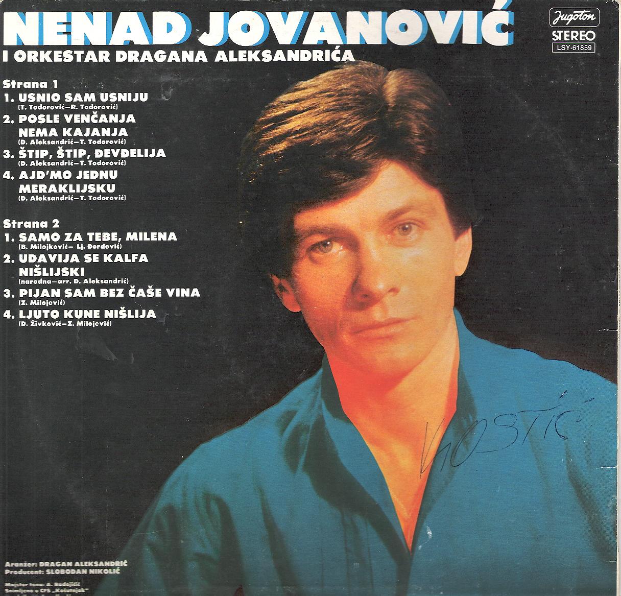 Nenad Jovanovic 1983 Zadnja