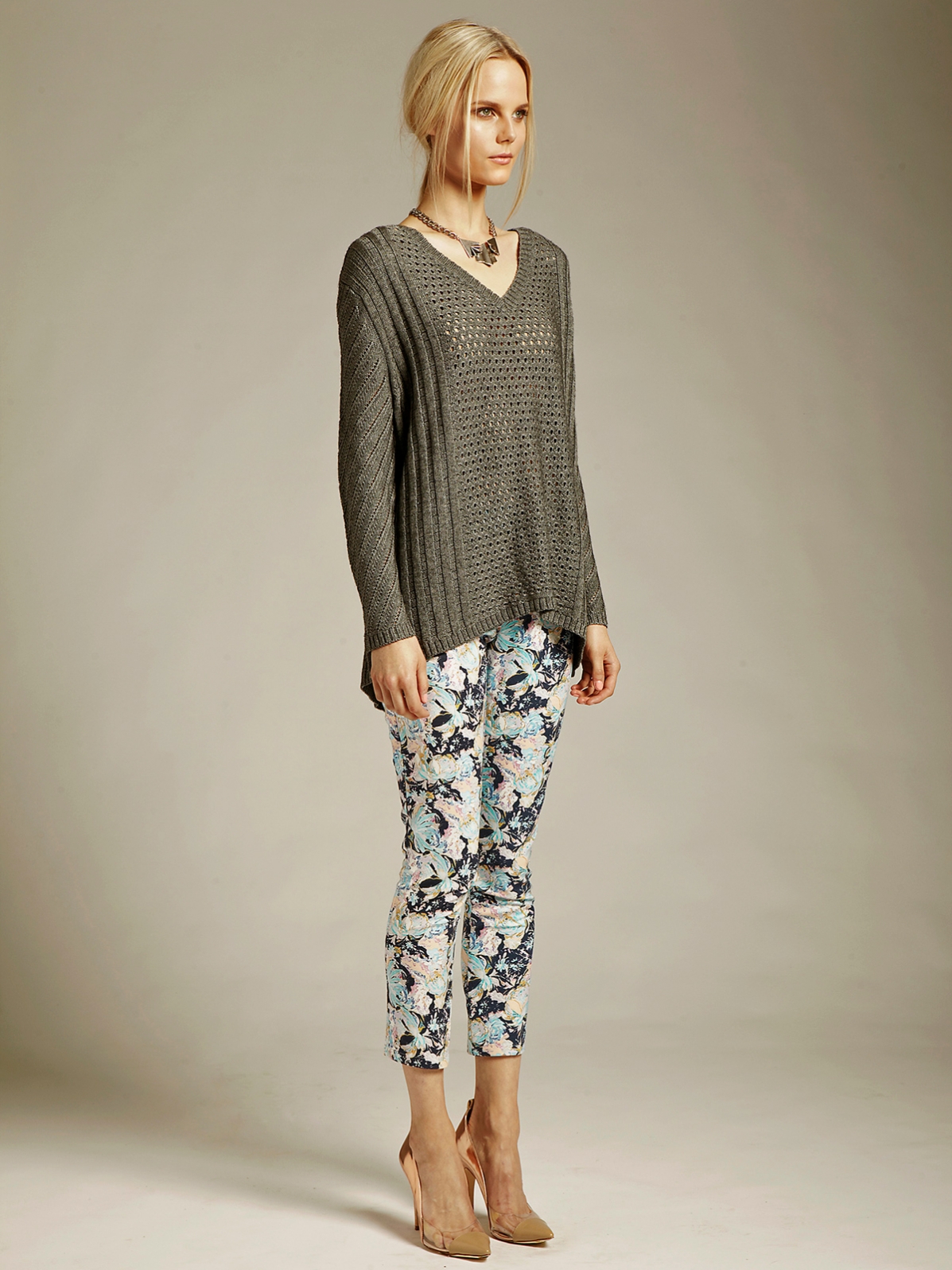 403 zoom camelot knit blossom pant 45
