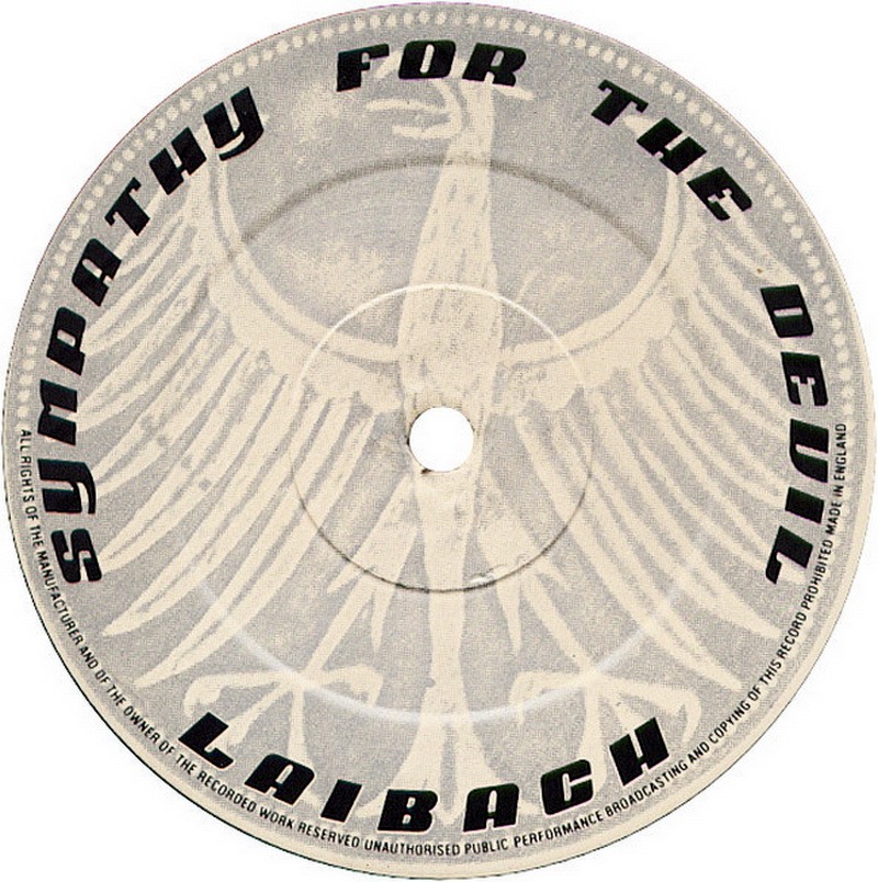Laibach 1990 Sympathy for the Devil vinil 1